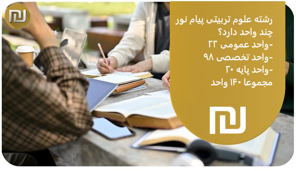 رشته علوم تربیتی پیام نور چند واحد دارد؟