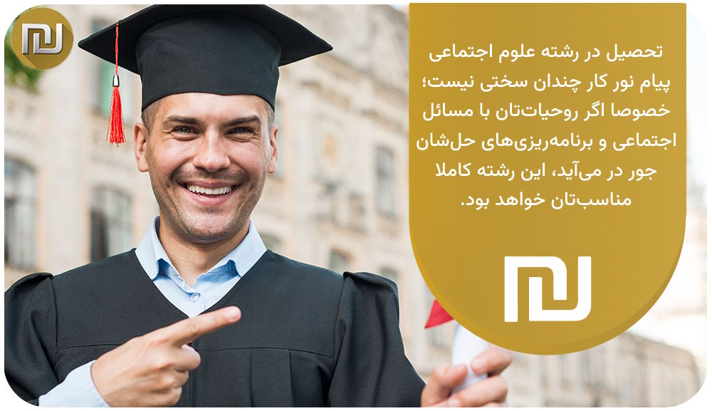 نحوه ورود به رشته علوم اجتماعی پیام نور