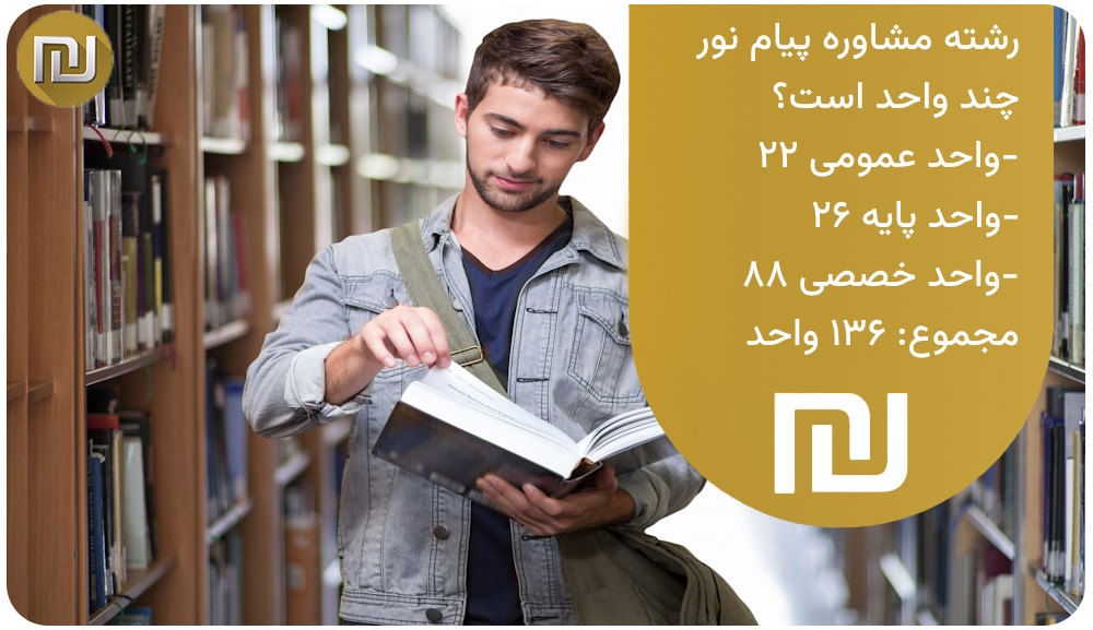 رشته مشاوره پیام نور چند واحد است؟